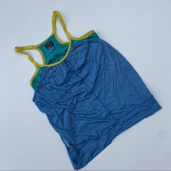 Icebreaker Merino Cool-Lite Spirit Tank  Blue - Picture 1 of 4